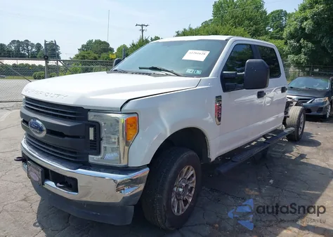 2017 Ford F-250 Xl from USA, damaged, VIN 1FT7W2B65HEC32263